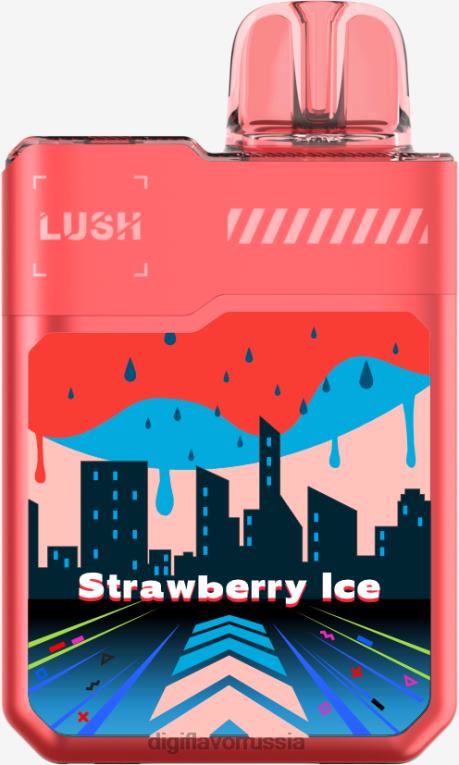 Digiflavor Geekbar LUSH одноразовые товары клубничный лед NXN2N13 - Digiflavor Москва
