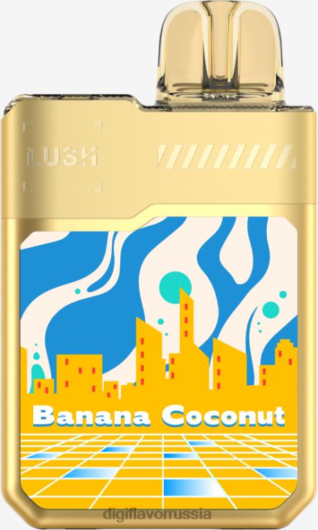 Digiflavor Geekbar LUSH одноразовые товары банан кокос NXN2N8 - Digiflavor Купить Спб